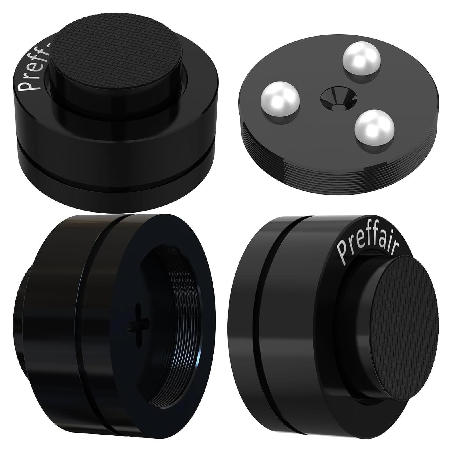 Pies de Aislamiento Antivibración Preffair 4 Pcs Aluminio