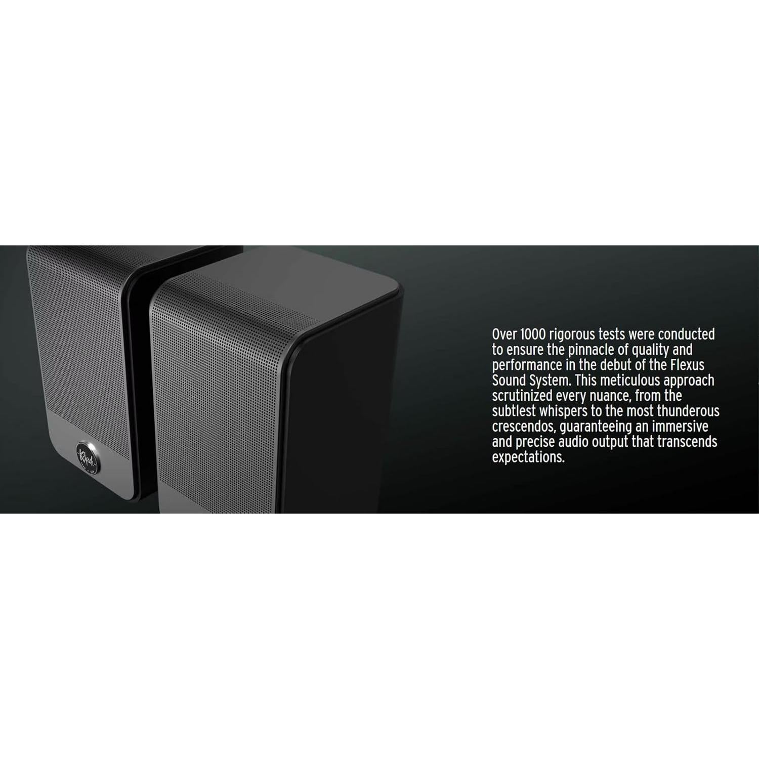 Barra de Sonido Klipsch FLEXUS-100 2.1 con Dolby Atmos y App