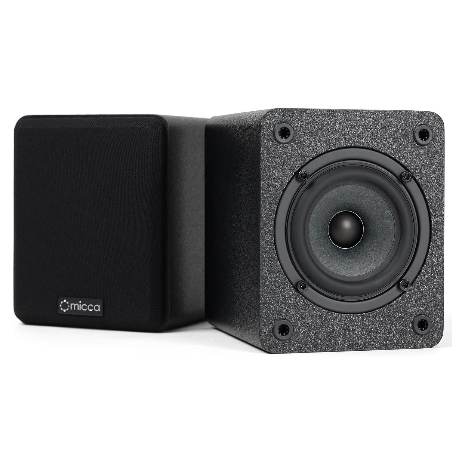 Altavoces Pasivos Micca COVO-S 3" Woofer 0.75" Tweeter Negro