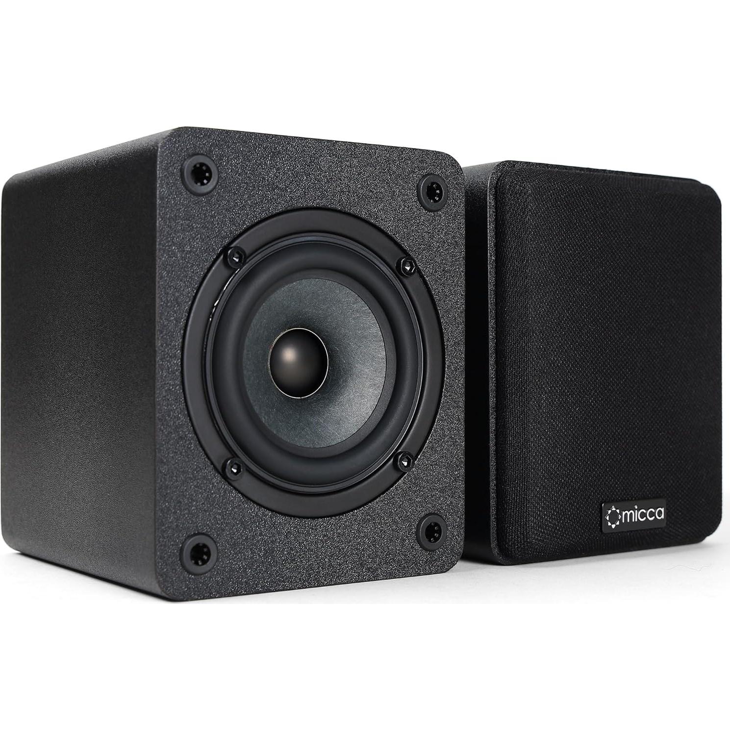 Altavoces Pasivos Micca COVO-S 3" Woofer 0.75" Tweeter Negro