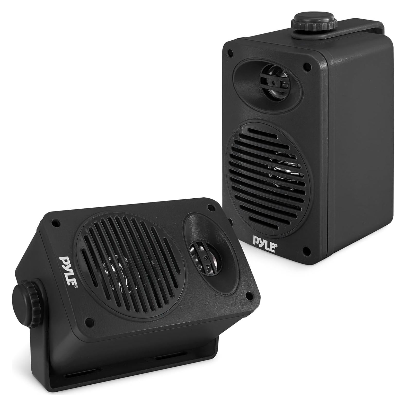 Altavoces Pyle Impermeables 200W 3.5" para Exterior Negro