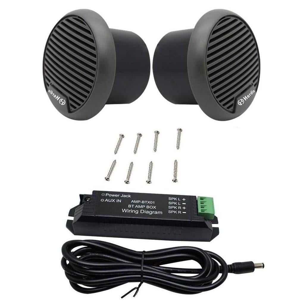 Altavoces Bluetooth Marinos Herdio HMS 60BT 3" Impermeables