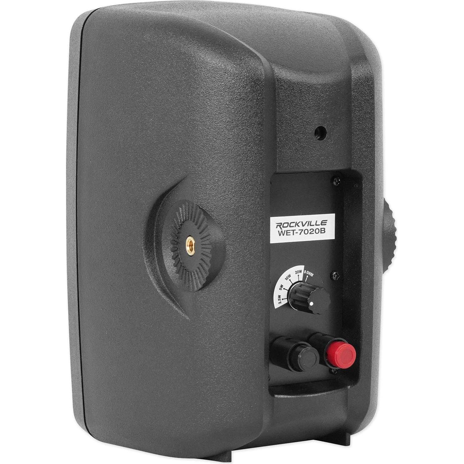 Rockville WET-7020B Altavoces de Pared 5.25" 70V IPX55