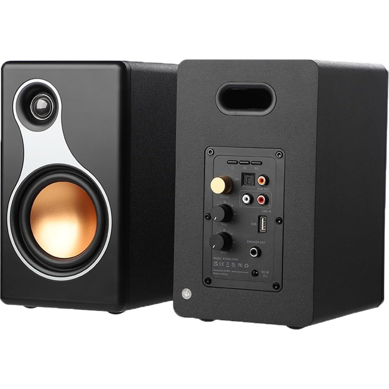 Altavoces Activos AIYIMA S500 4" Bluetooth 5.0 RCA Subwoofer