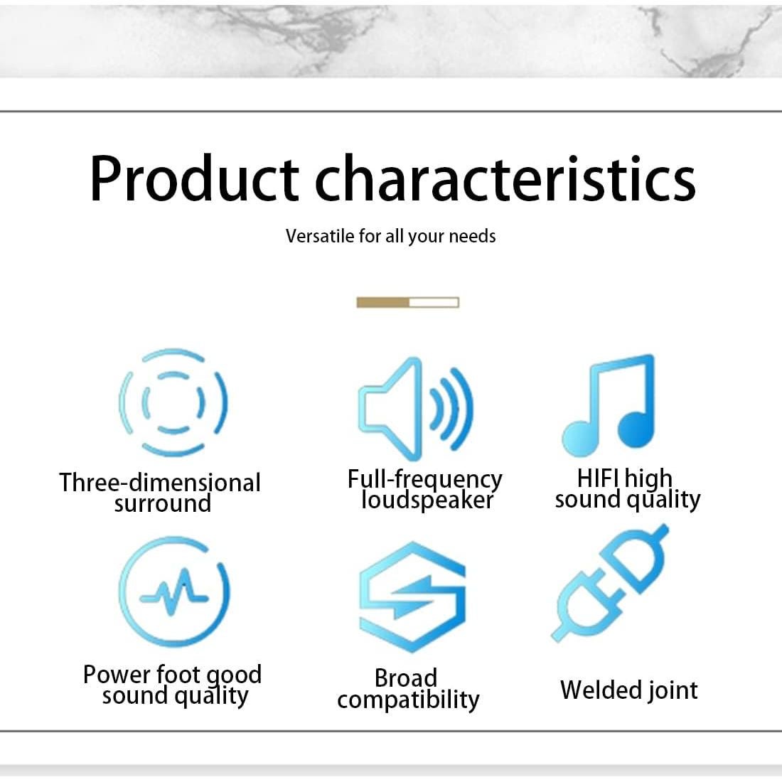 Altavoz Woofer Gikfun EK1755 2" 4Ohm 3W con Cable 3.5mm