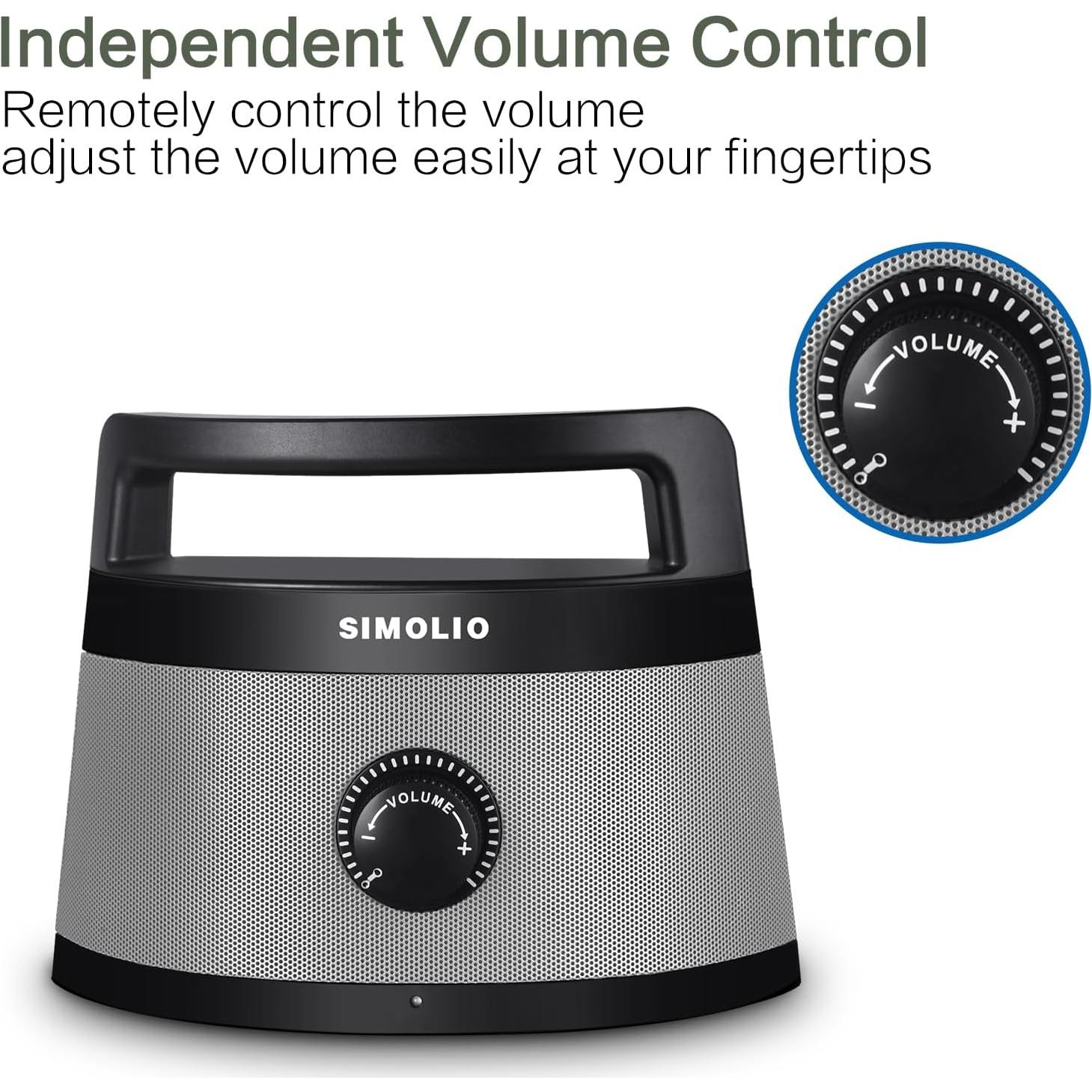 Altavoces Con Cable SIMOLIO SM-961 para TV, 5.5M, Control de Tono