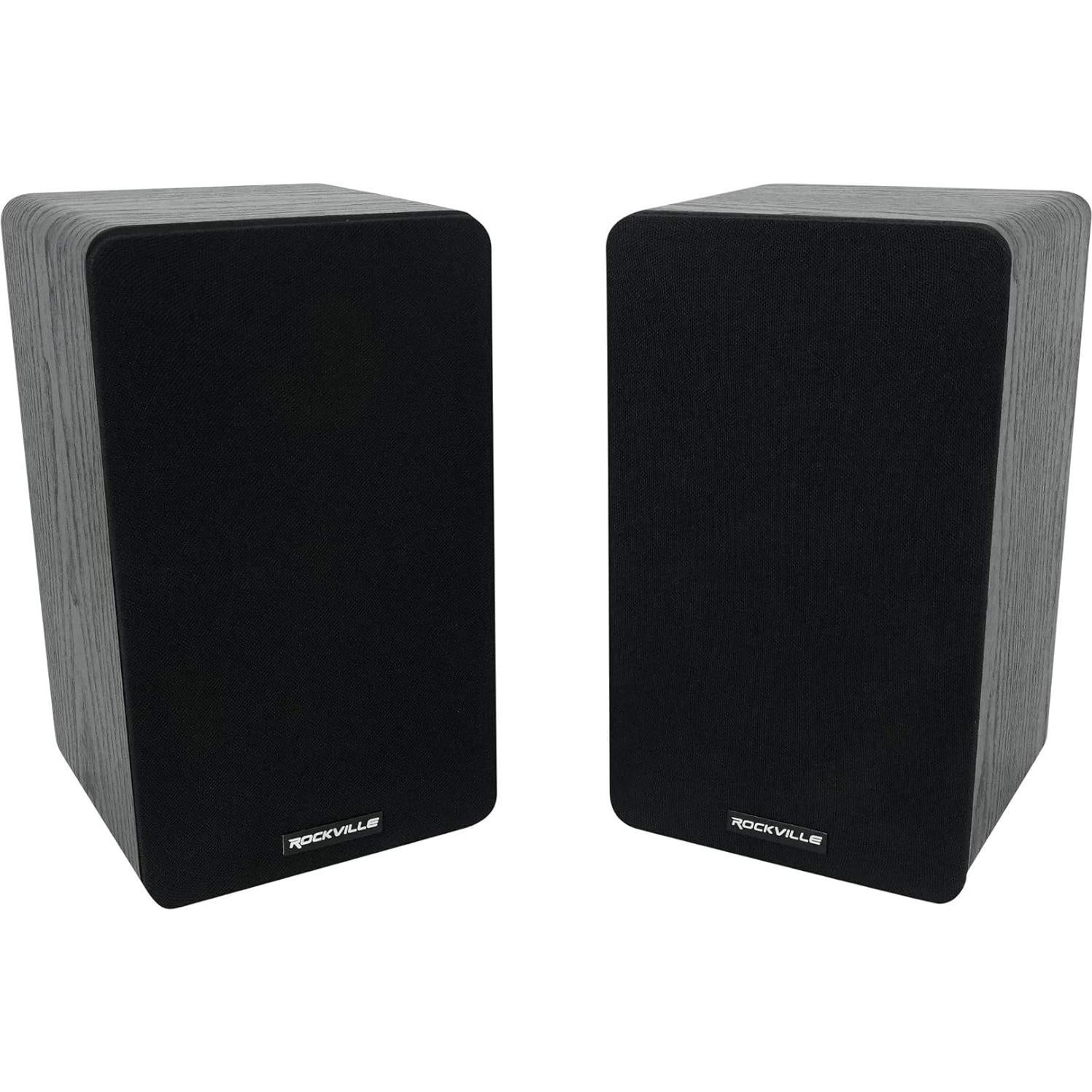 Par de Altavoces Estantería Rockville RockShelf 54B V2 360W Negro