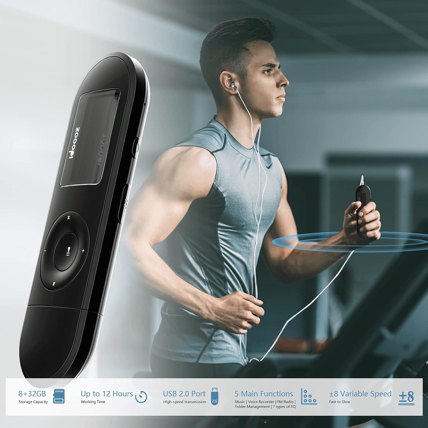 Reproductor MP3 USB idoooz U2 8GB con Radio FM y Grabación