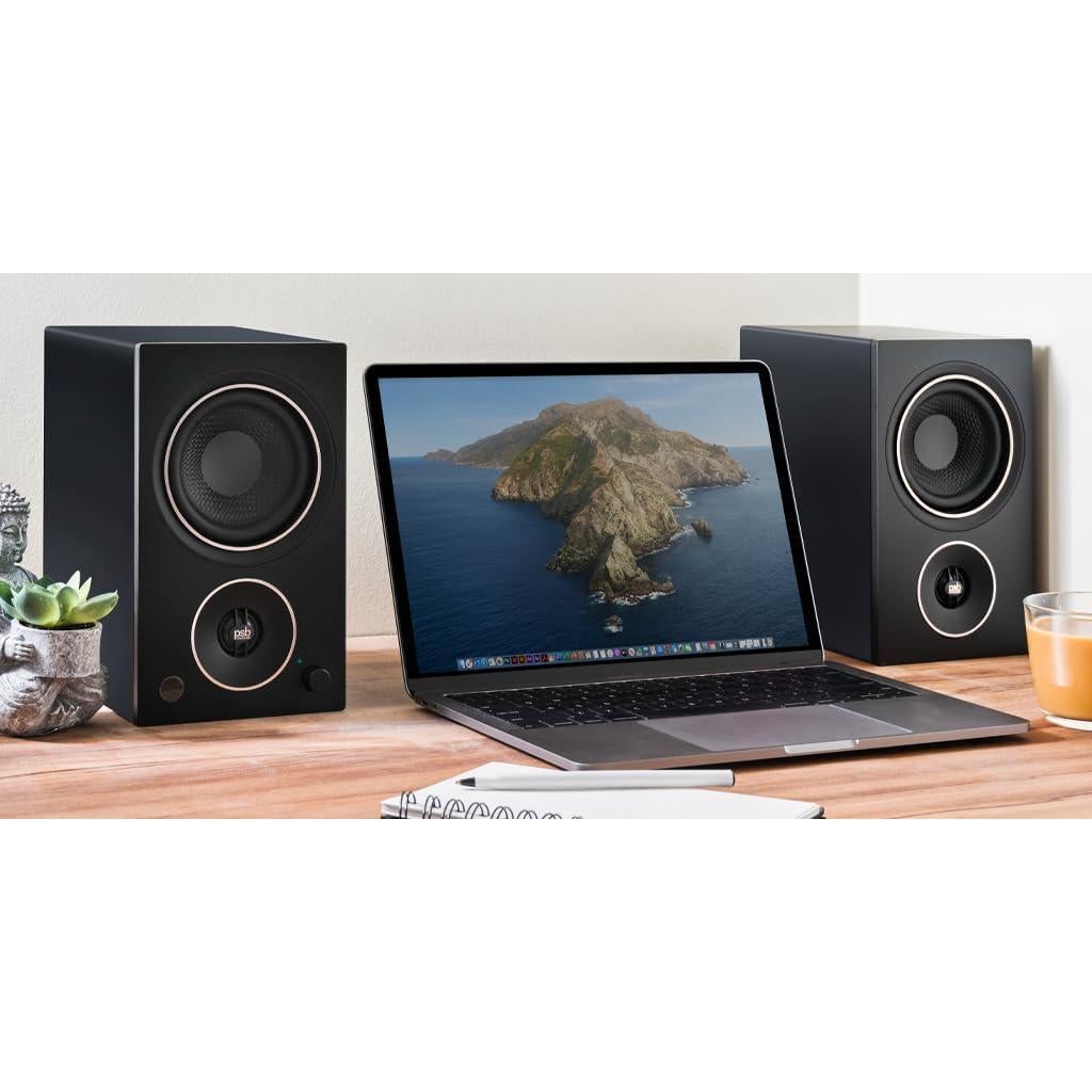 Altavoces Compactos Alimentados PSB Alpha AM3 - 35W - Negro