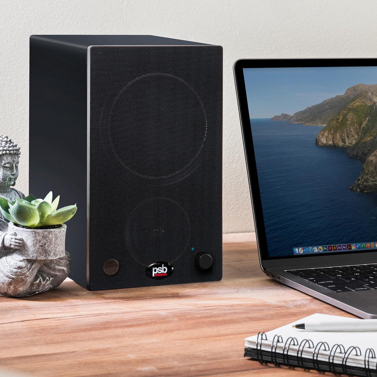 Altavoces Compactos Alimentados PSB Alpha AM3 - 35W - Negro