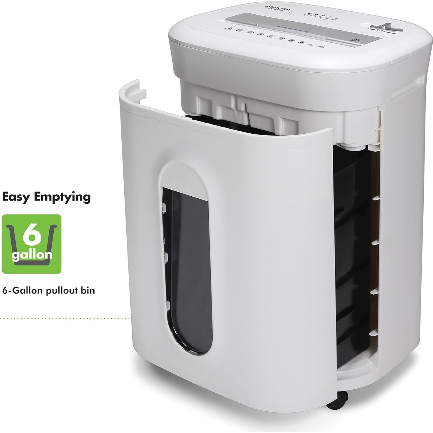 Desgarrador de papel Aurora AU1562XA 15 hojas corte cruzado