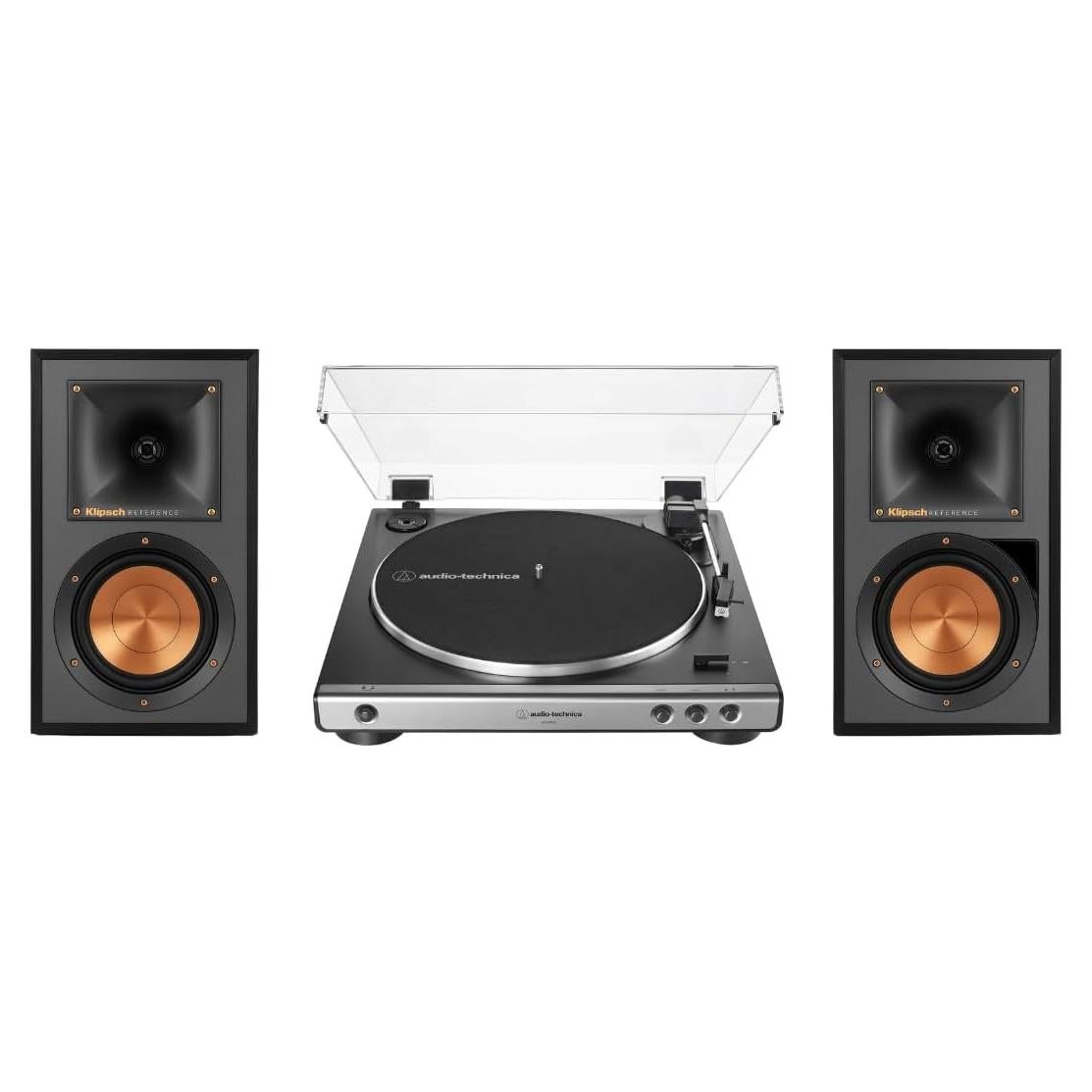 Altavoces Bluetooth Potenciados Klipsch R-51PM con Tocadiscos 60X-GM