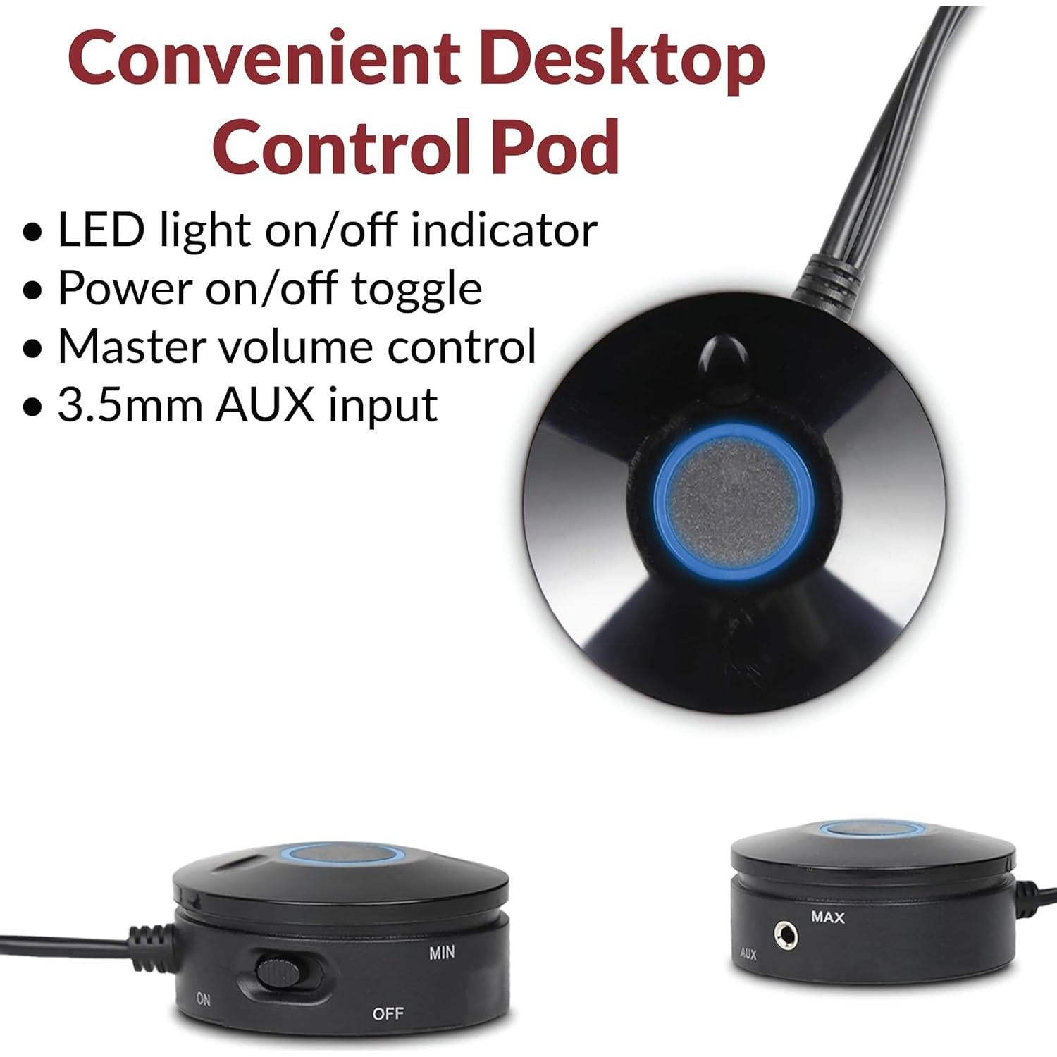 Altavoces 2.1 Cyber Acoustics CA-3090 con Subwoofer 18W