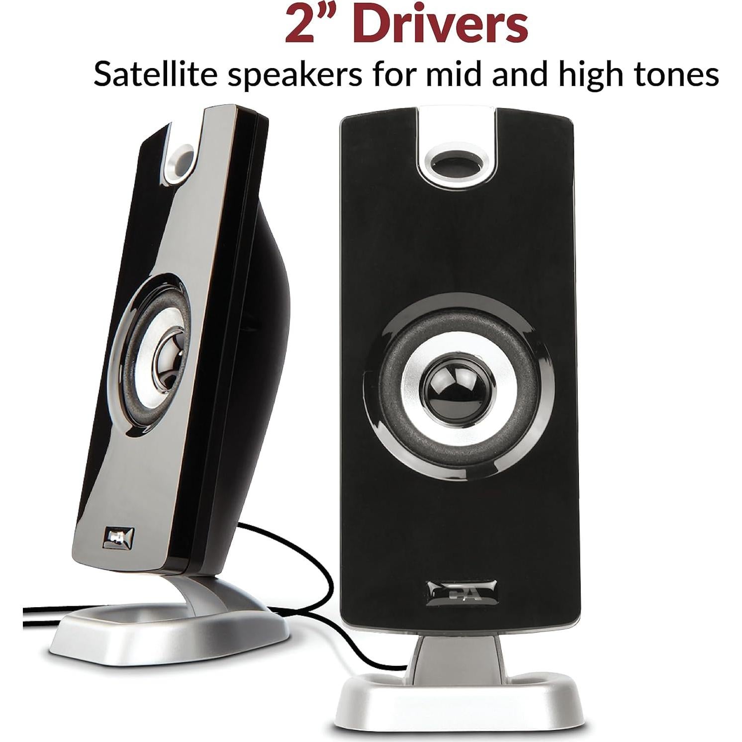 Altavoces 2.1 Cyber Acoustics CA-3090 con Subwoofer 18W