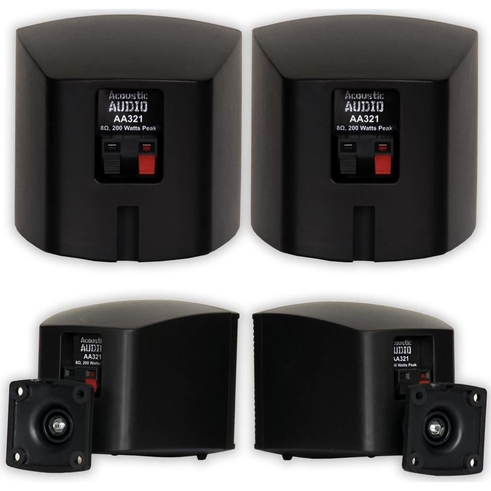 Conjunto de Altavoces 5.1 Acoustic Audio AA321B y AA40CB