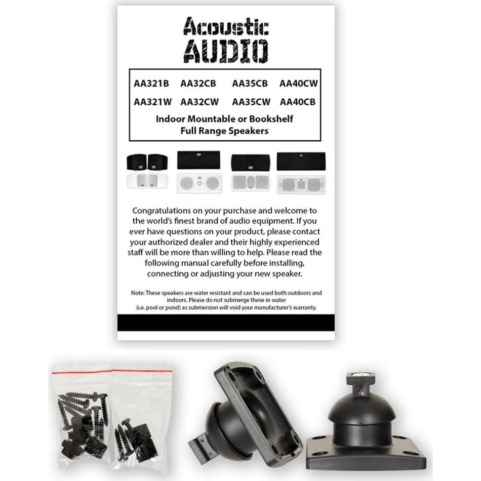 Conjunto de Altavoces 5.1 Acoustic Audio AA321B y AA40CB