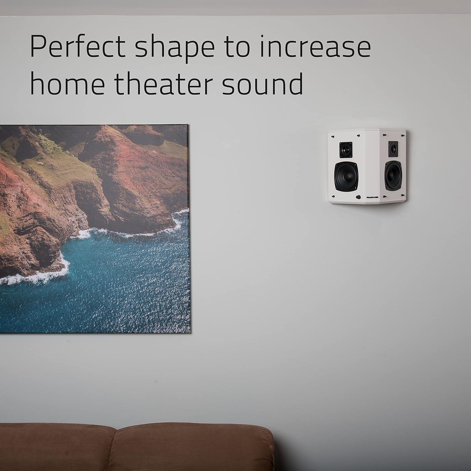 Altavoces Surround Bipolares Fluance SXBP2 - 2 Vías, Roble Negro