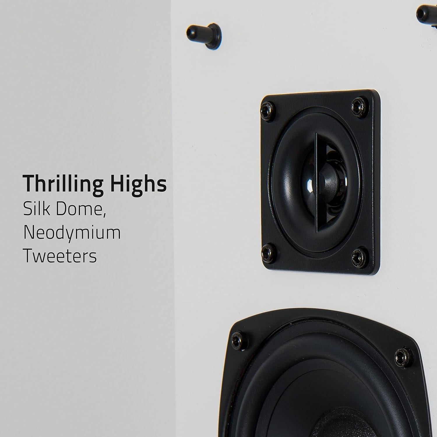 Altavoces Surround Bipolares Fluance SXBP2 - 2 Vías, Roble Negro