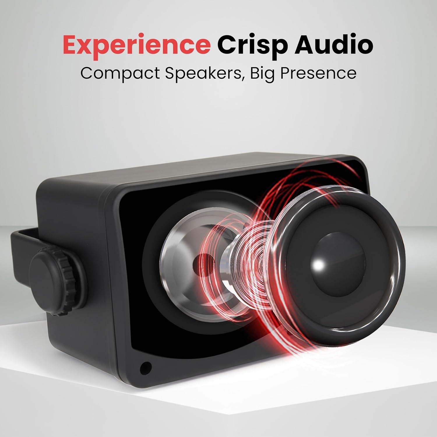 Altavoces Pyle PLMR24B 3.5" 200W Impermeables Montaje en Pared