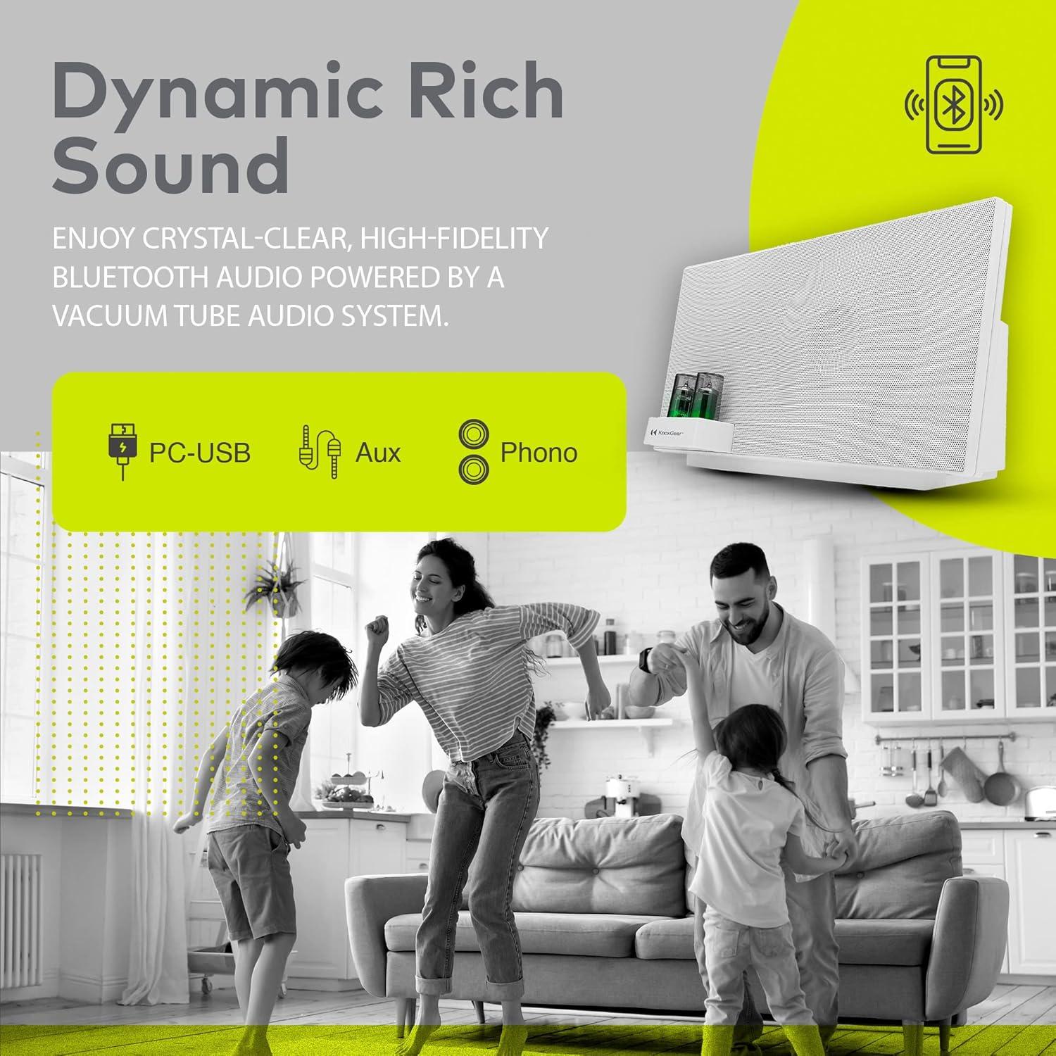 Altavoces Bluetooth 5.0 Knox Gear KN-HYP-W - Híbrido 10.16cm