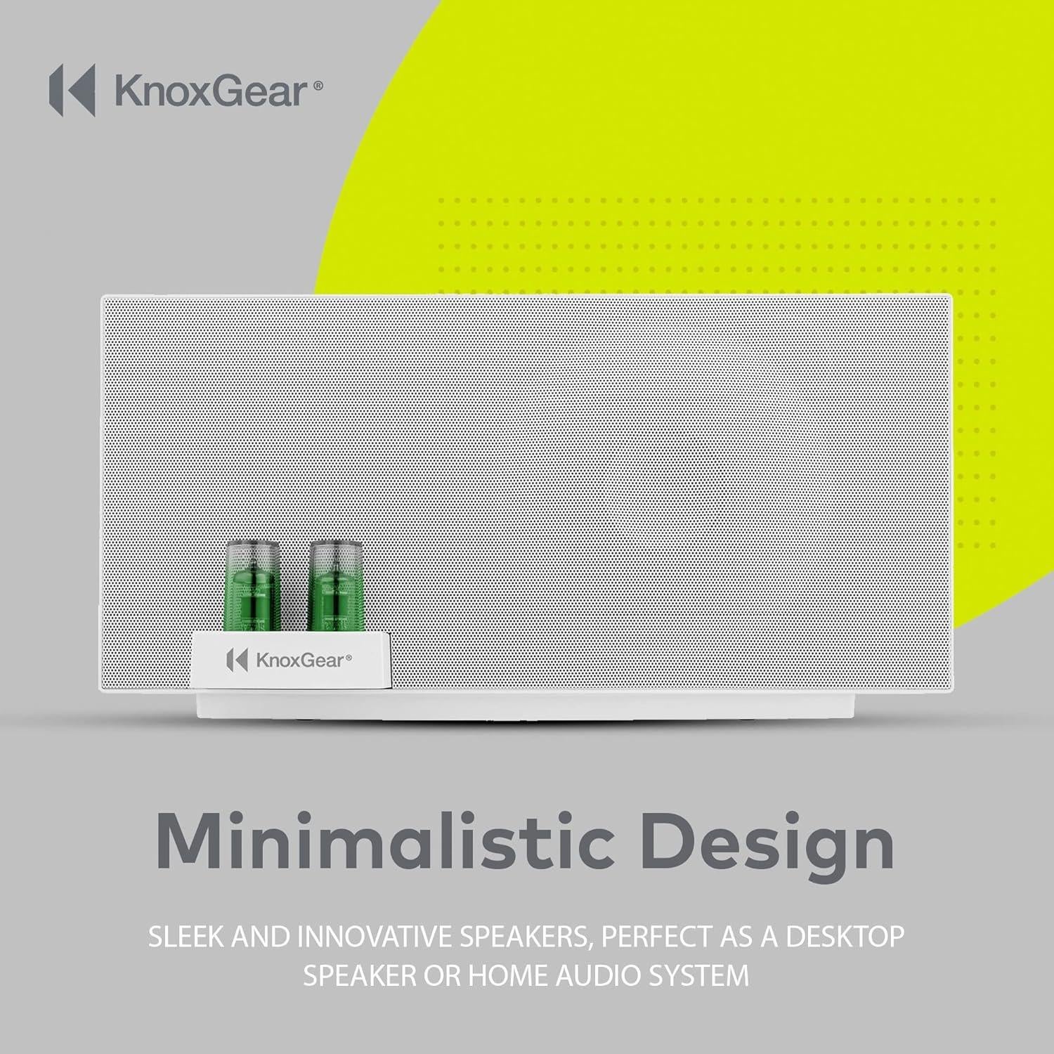 Altavoces Bluetooth 5.0 Knox Gear KN-HYP-W - Híbrido 10.16cm