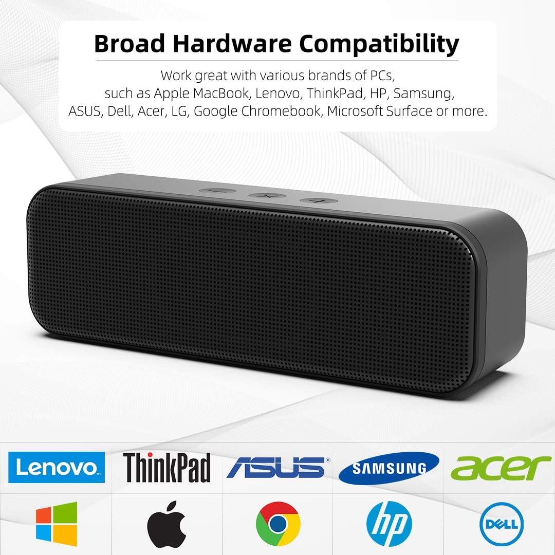 Altavoz USB LIELONGREN LLR055 para PC y Laptop, Sonido Estéreo