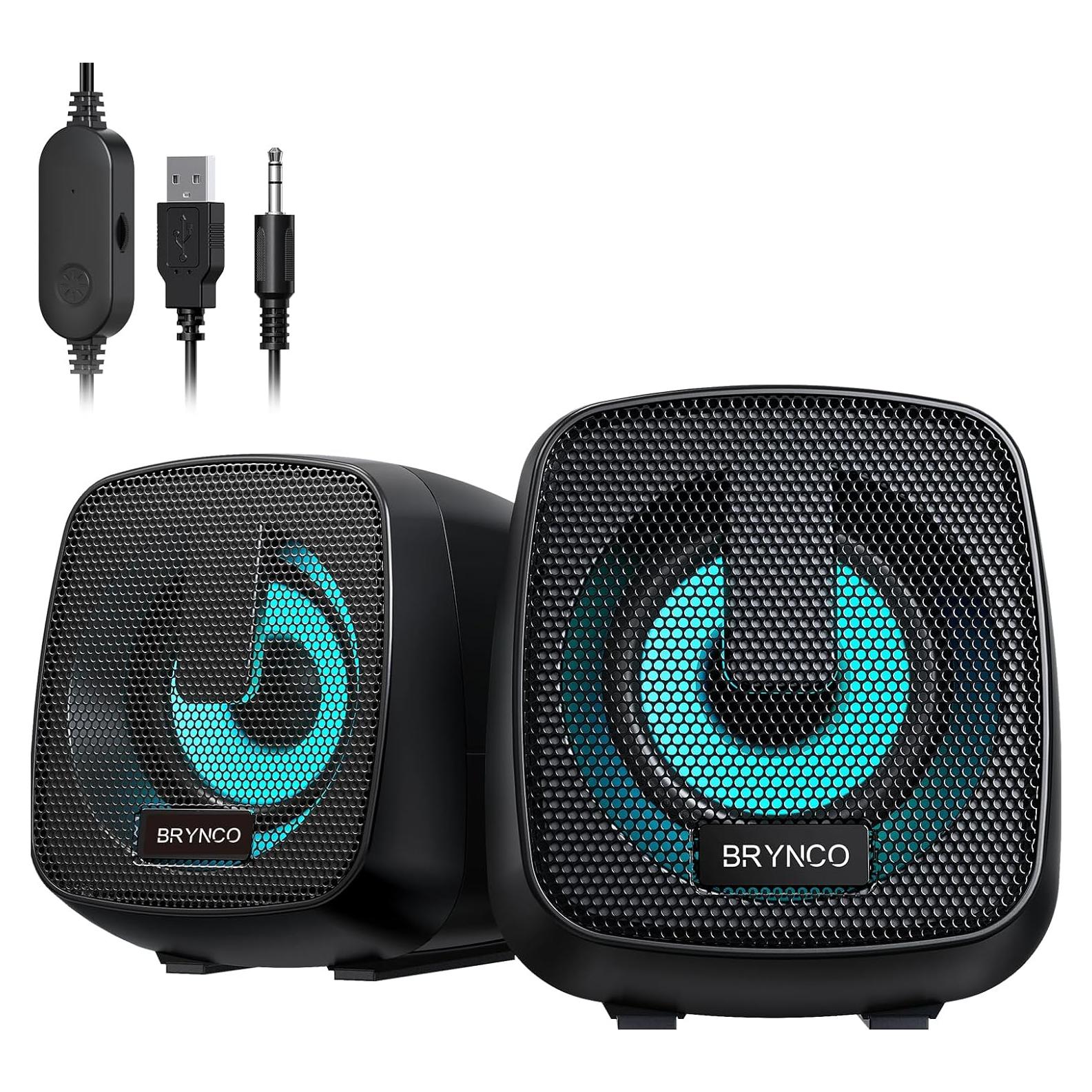 Altavoces Multimedia 2.0 RGB Dongguan | Sonido Claro y Compacto