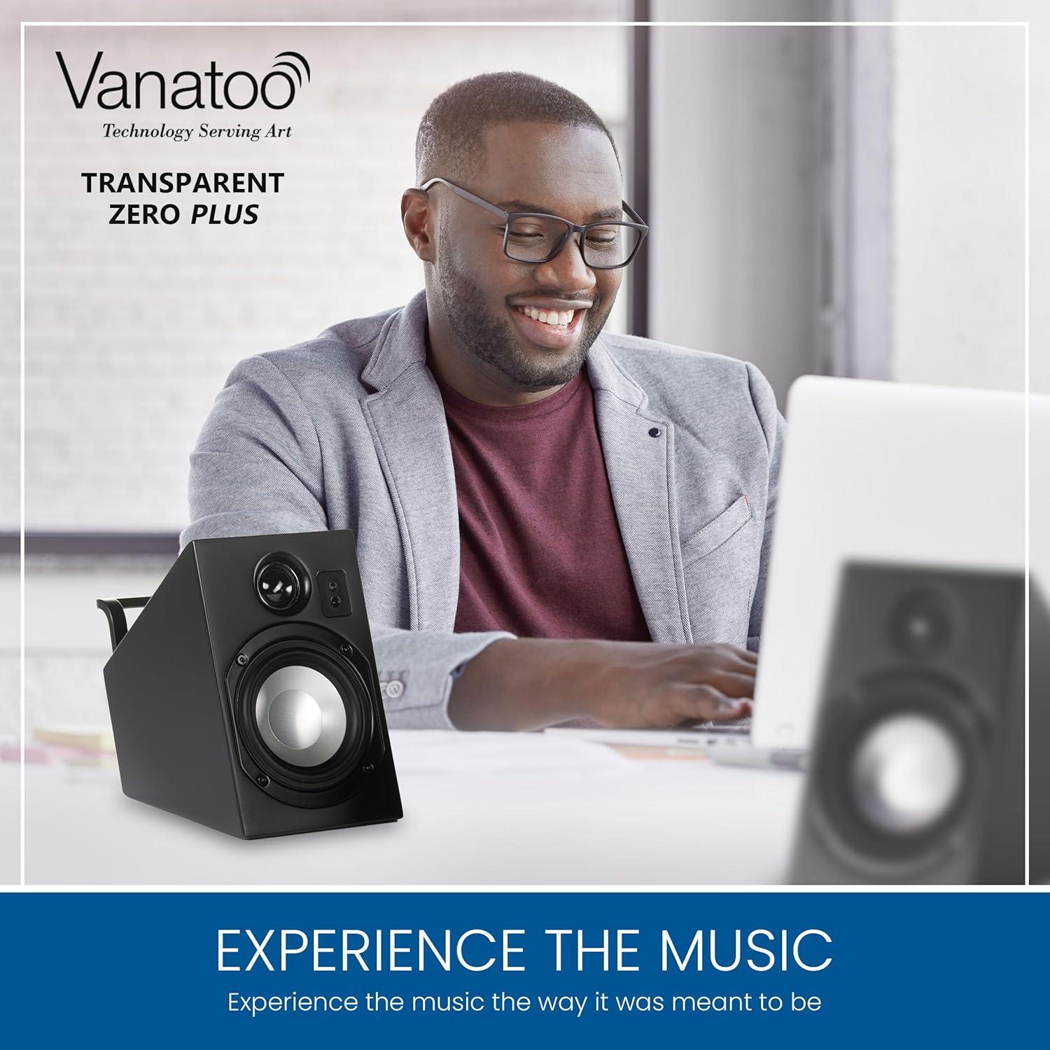 Altavoces de Estudio Vanatoo Transparent Zero Plus 120W Bluetooth