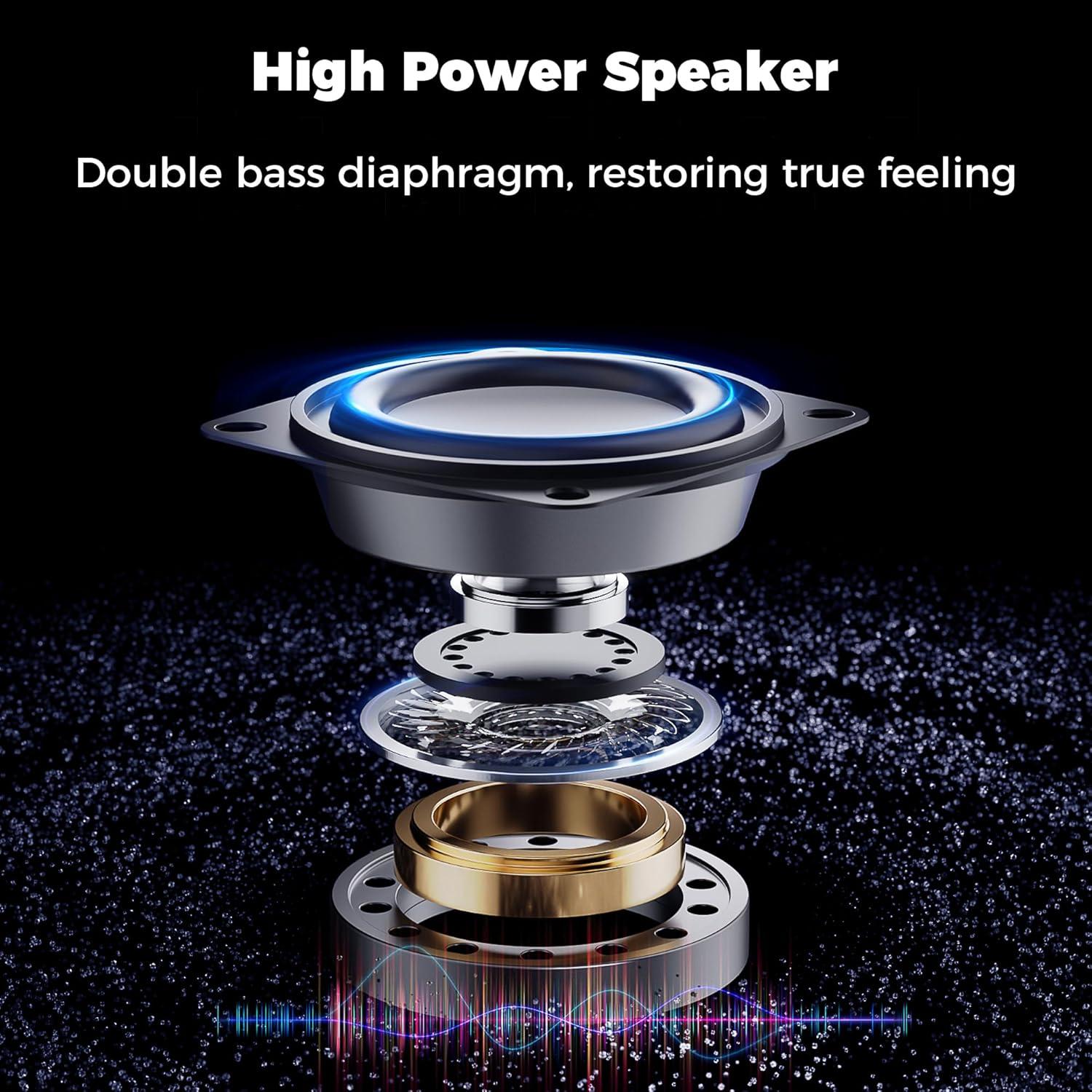 Altavoces Multimedia Estéreo 2.0 ROSON RC-CO707 USB y Aux