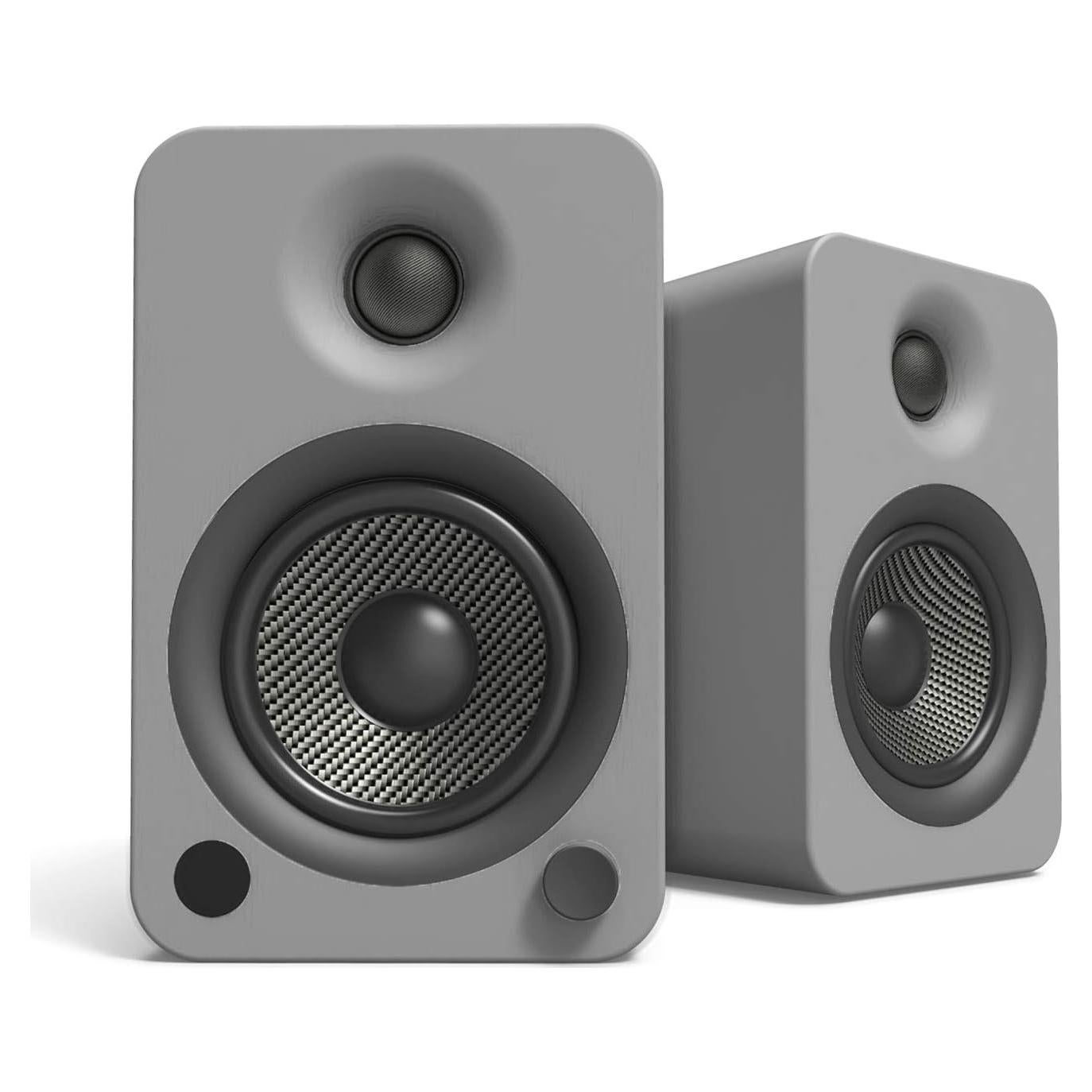 Altavoces Kanto YU4 Gris Mate Bluetooth 140W con Preamplificador