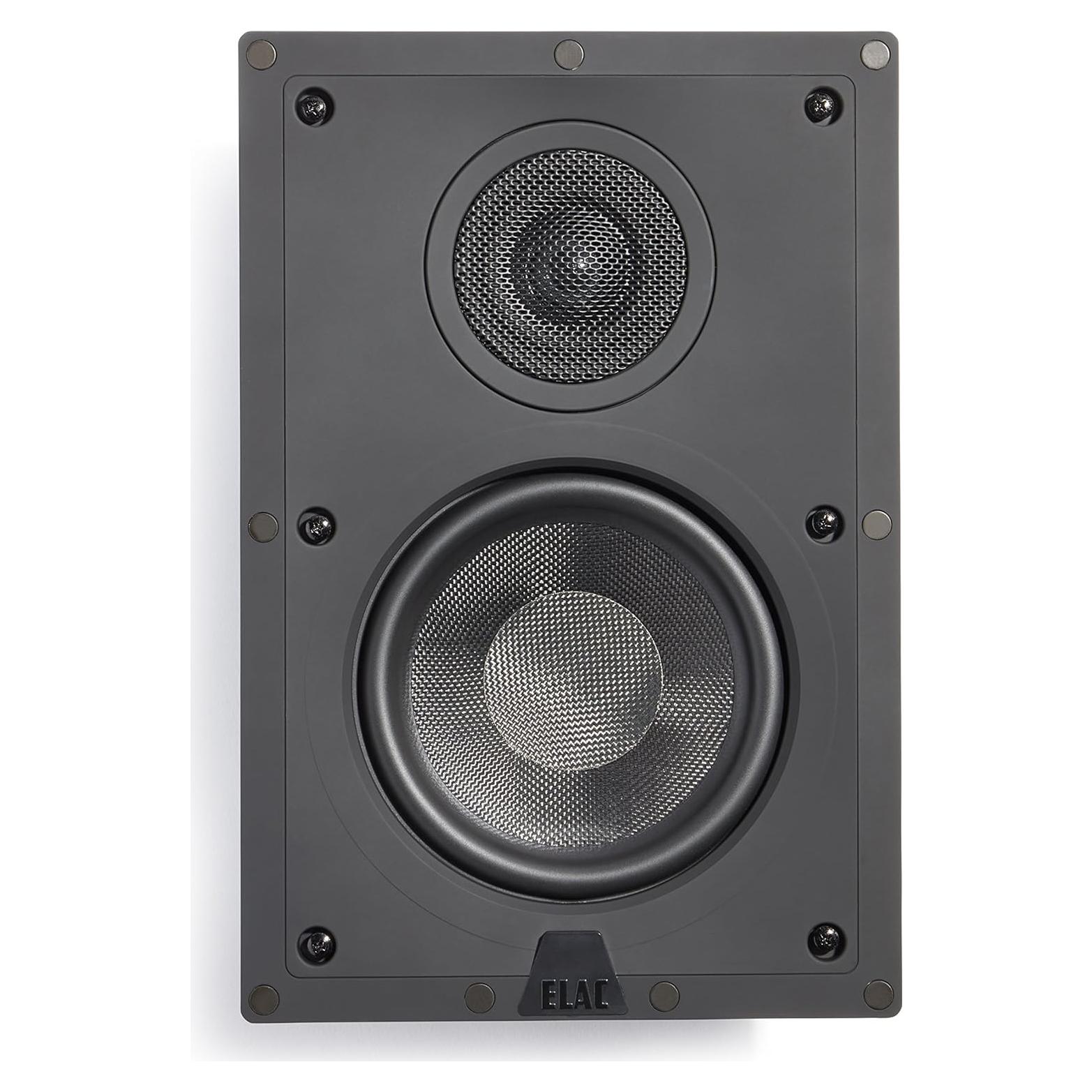 Altavoz de Pared ELAC IW-D61-W 6.5" Negro para Cine en Casa