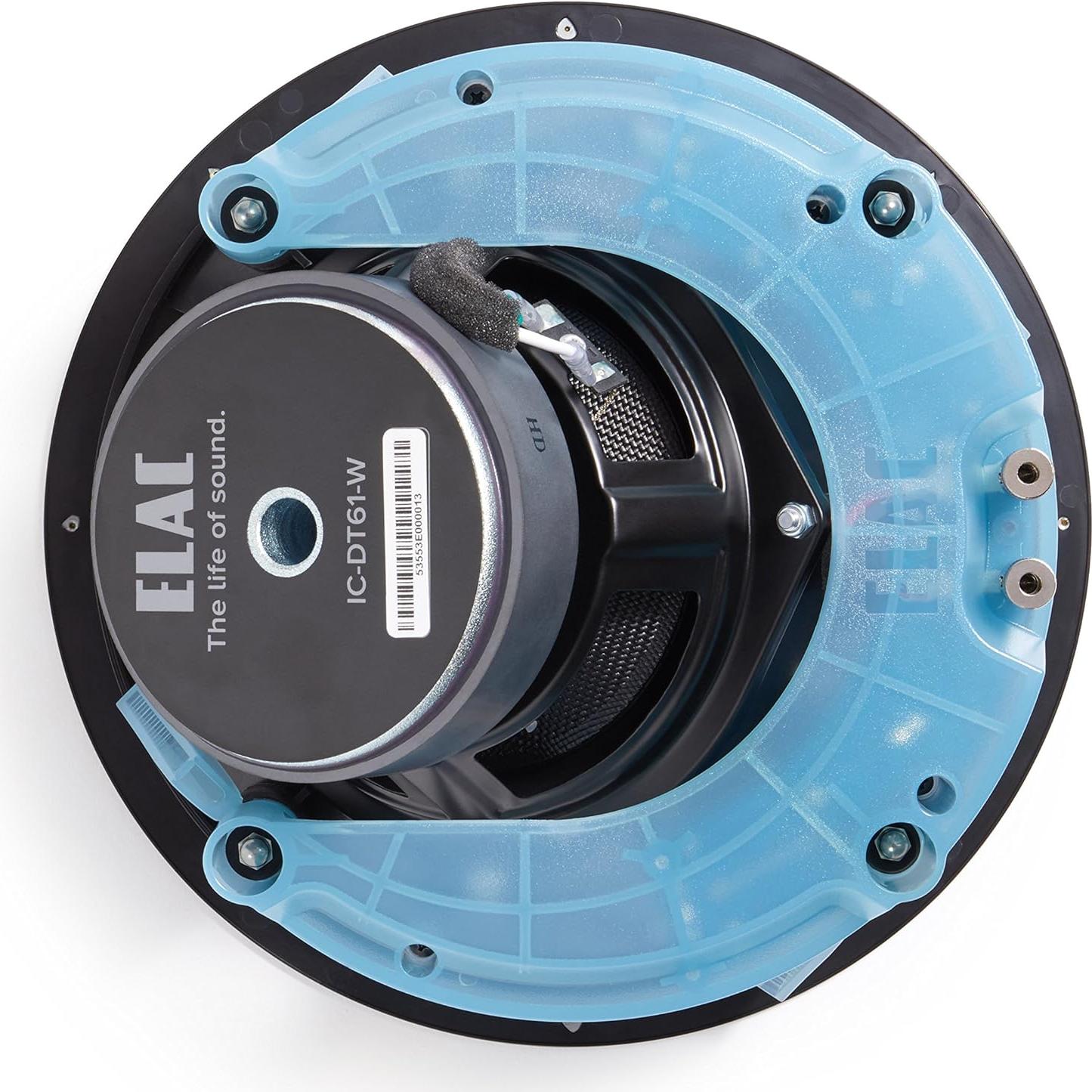 Altavoz de Techo Elac Debut IC-DT61-W 6.5" Negro