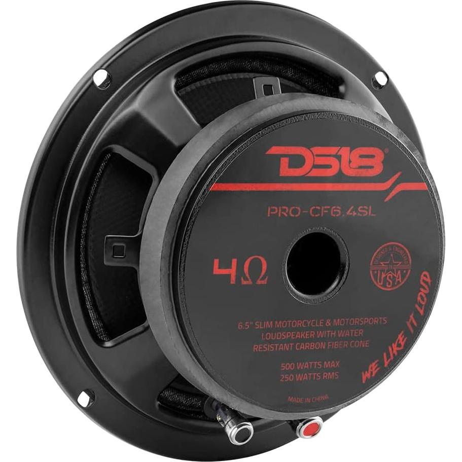 Altavoz DS18 PRO-CF6.4SL 6.5" Resistente al Agua 500W RMS