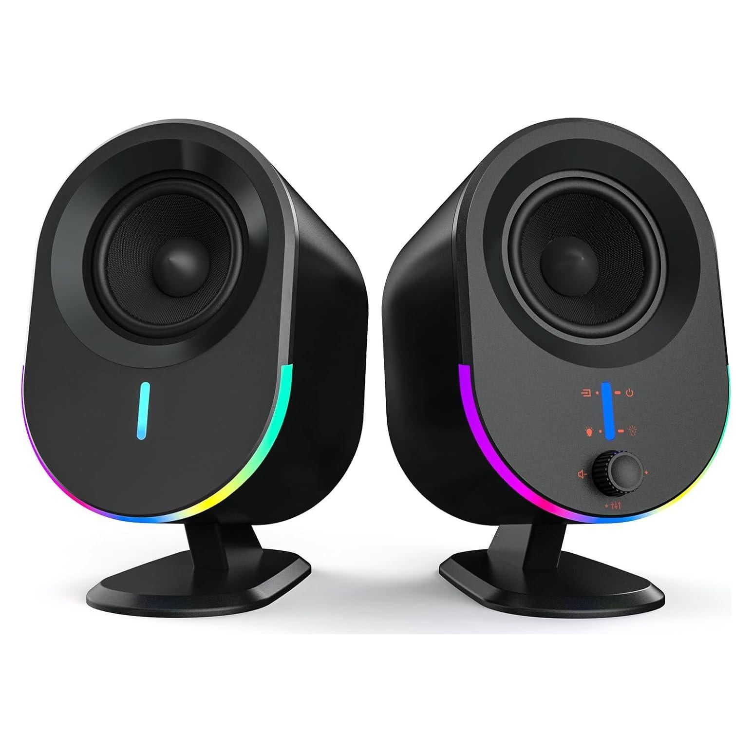 Altavoces Bluetooth LITTOAK GM03 15W 2.0 para PC y Juegos