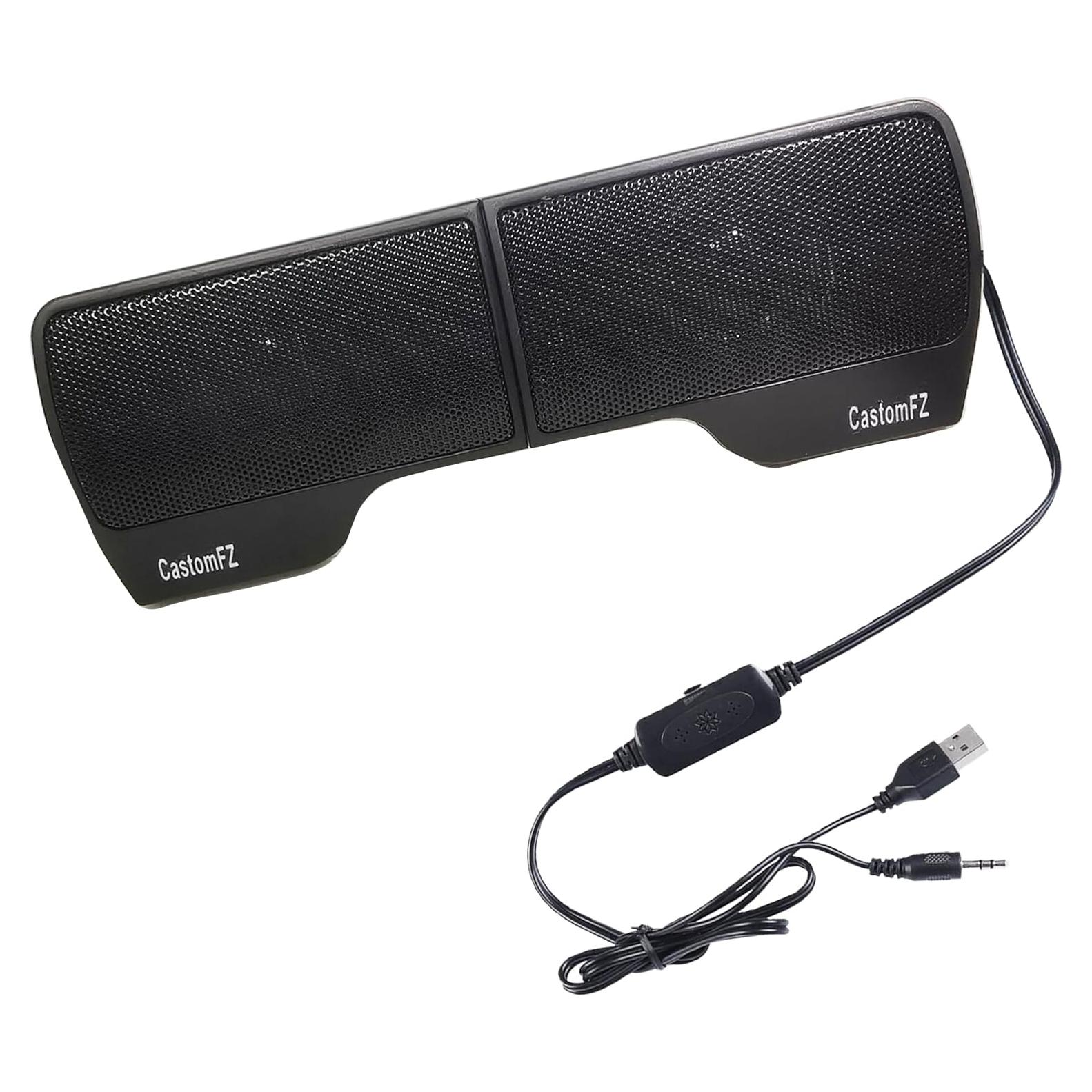 Altavoces de computadora CastomFZ Mini 2.0 Estéreo 17.6 cm