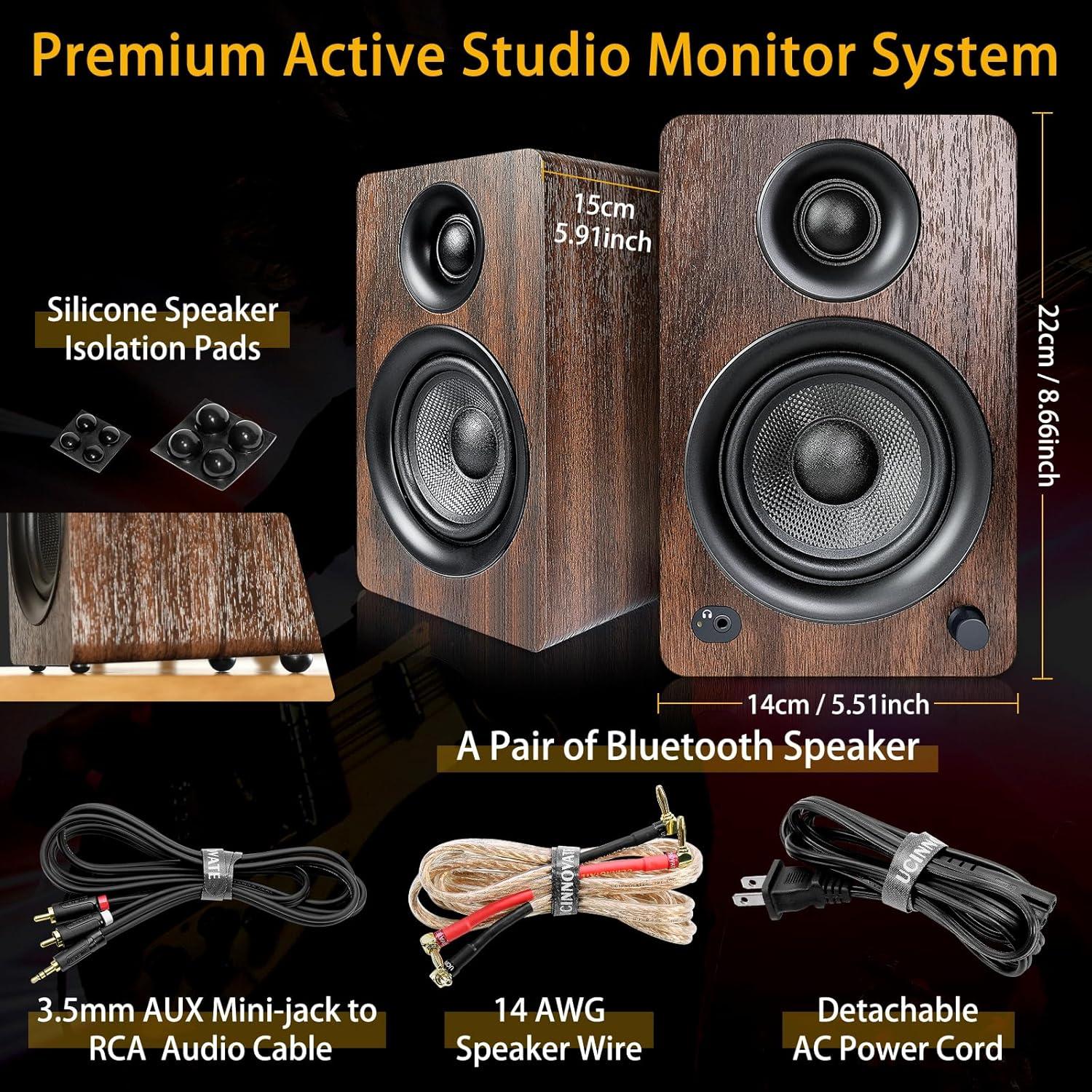 Altavoces HiFi UCINNOVATE UC-HBTS-ONE Bluetooth 2.0 Estante