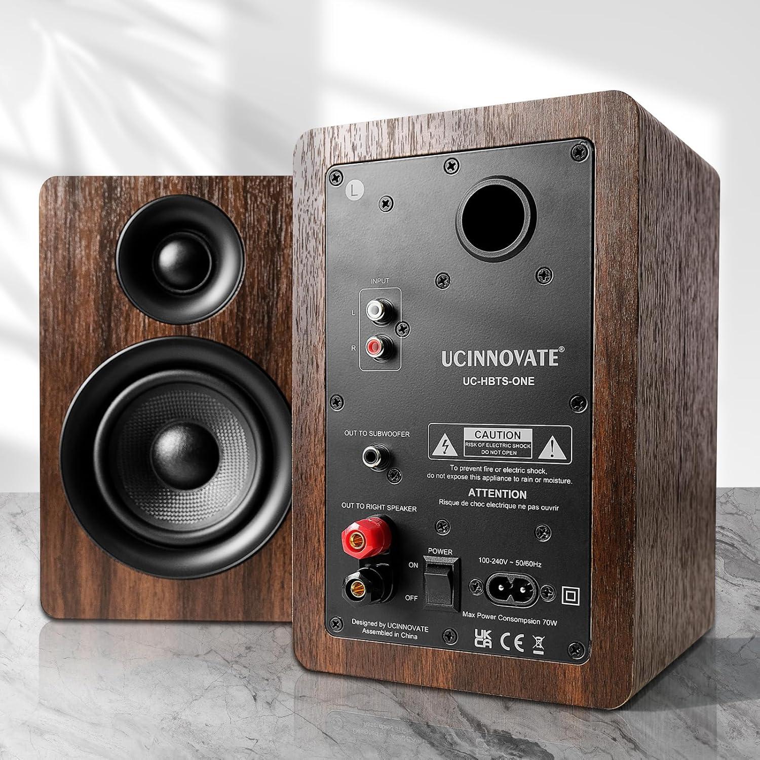 Altavoces HiFi UCINNOVATE UC-HBTS-ONE Bluetooth 2.0 Estante