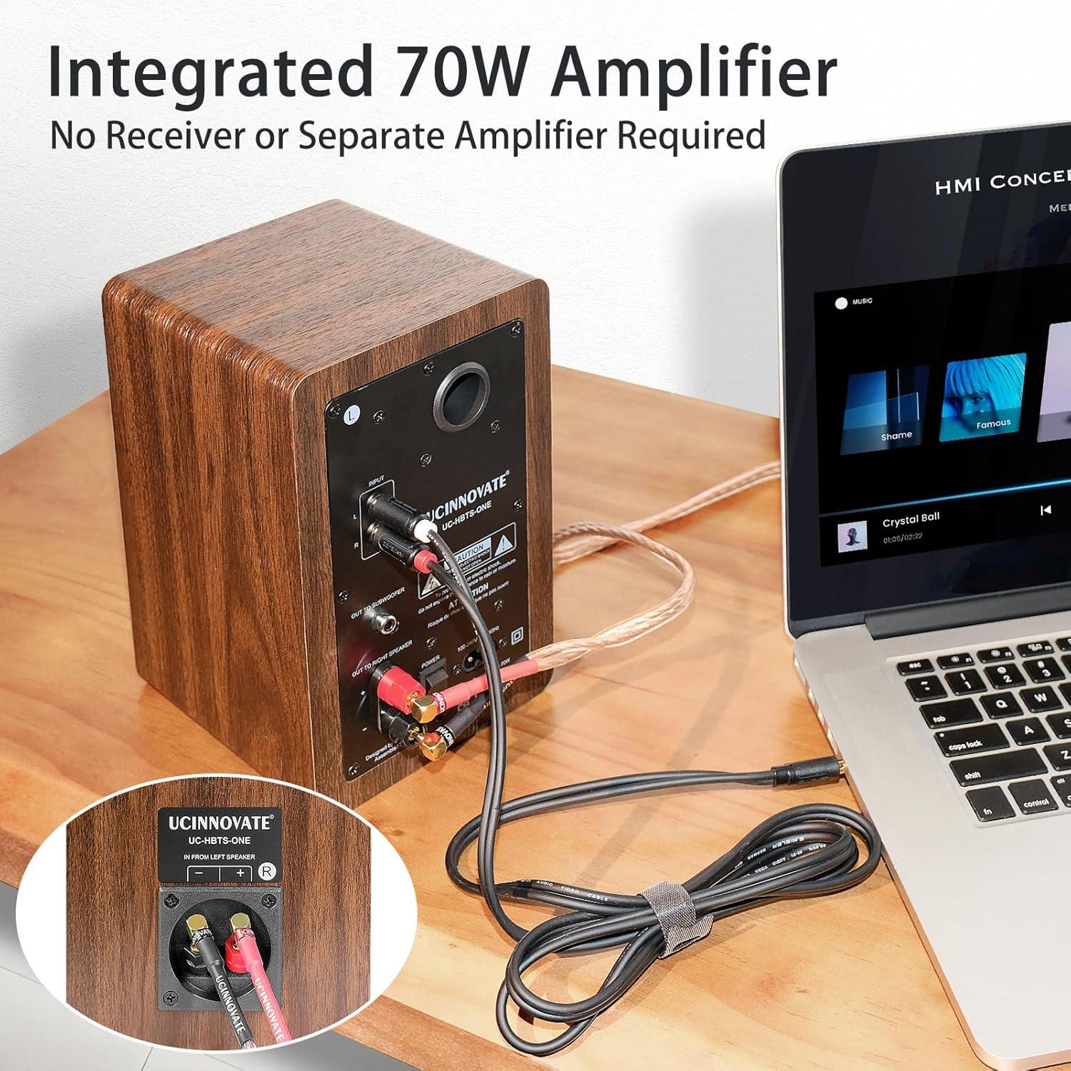 Altavoces HiFi UCINNOVATE UC-HBTS-ONE Bluetooth 2.0 Estante