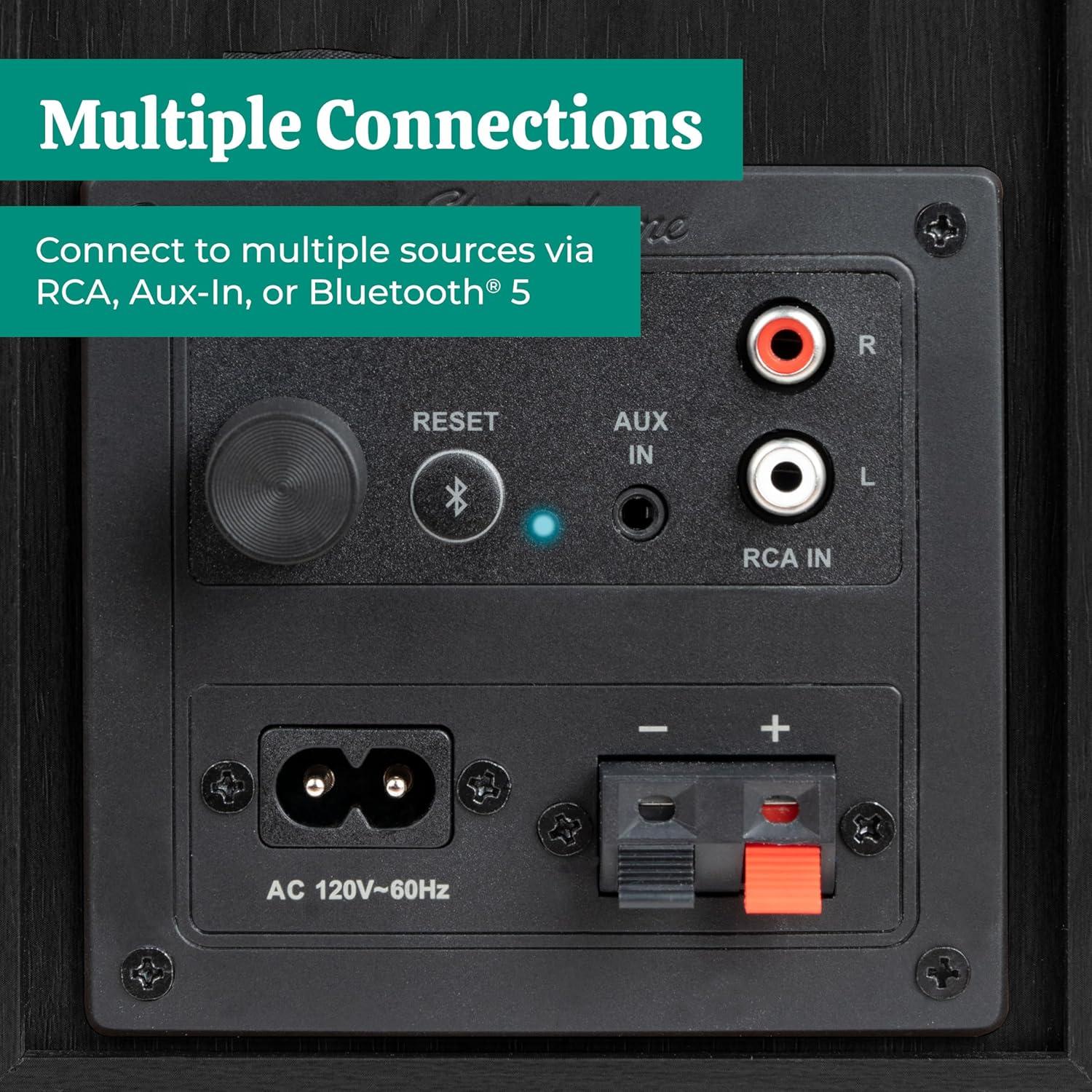 Altavoces de Estantería Electrohome EB20 con Bluetooth 5.0