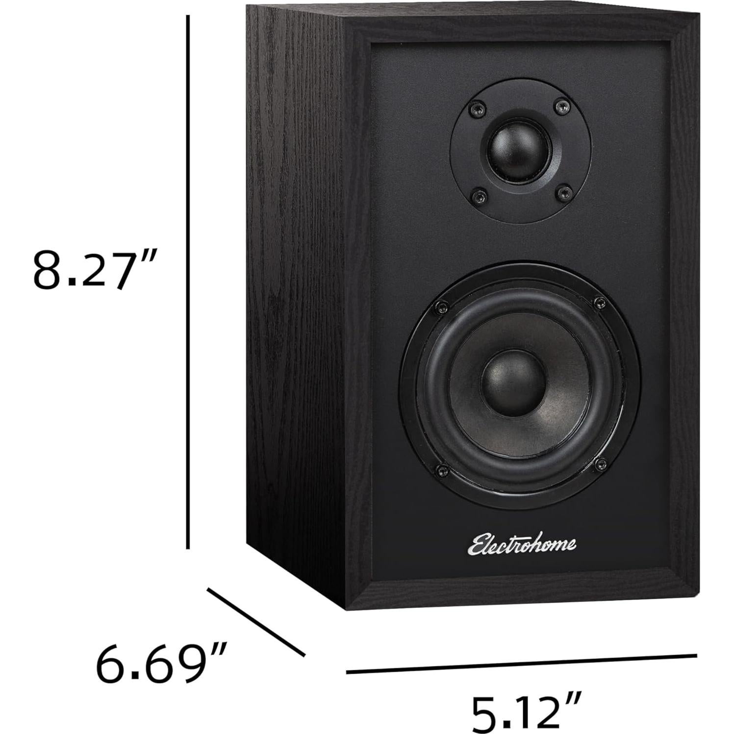 Altavoces de Estantería Electrohome EB20 con Bluetooth 5.0