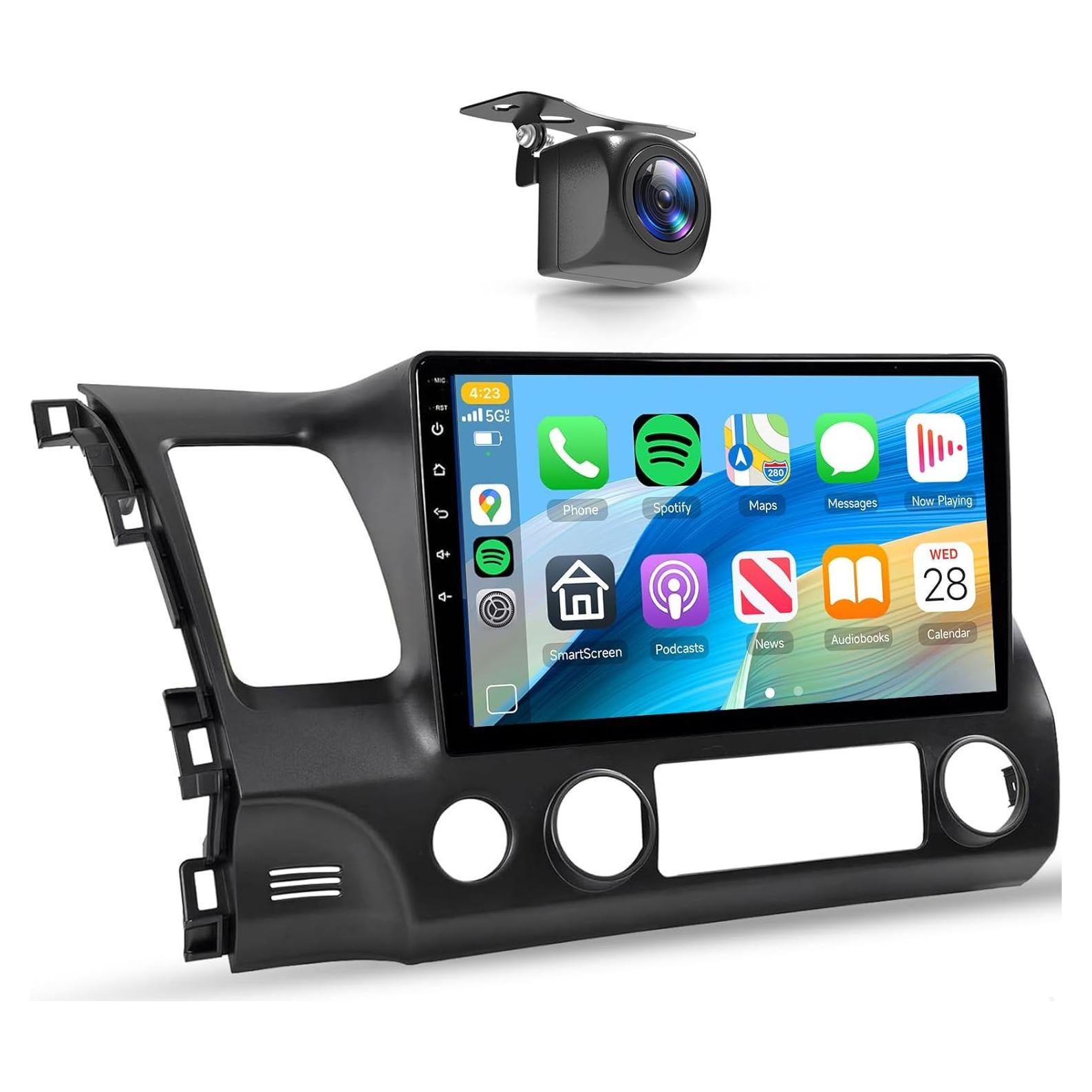 Estéreo de Coche Android 13 METEESER para Honda Civic 2006-2011 10.1" 8GB+128GB