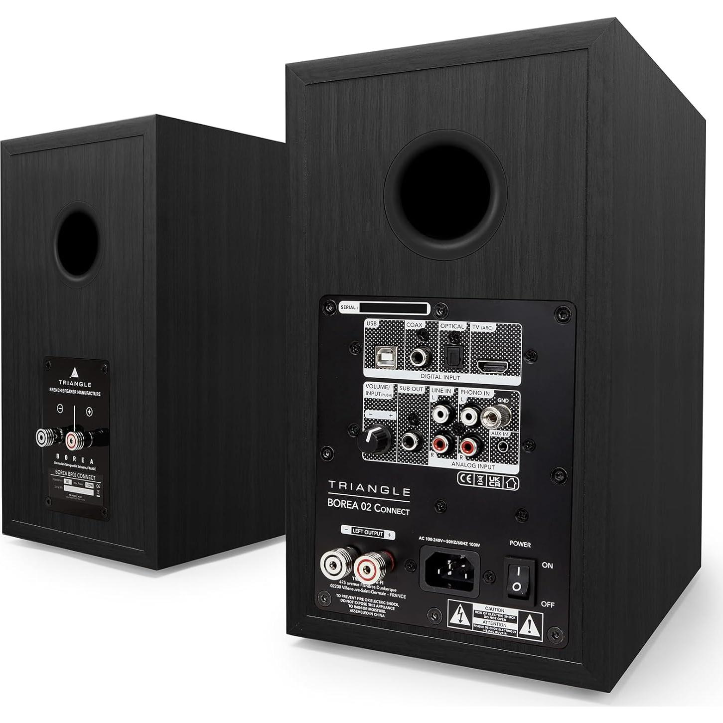 Altavoces Activos Triangle Borea BR02 Connect 2x50W Bluetooth