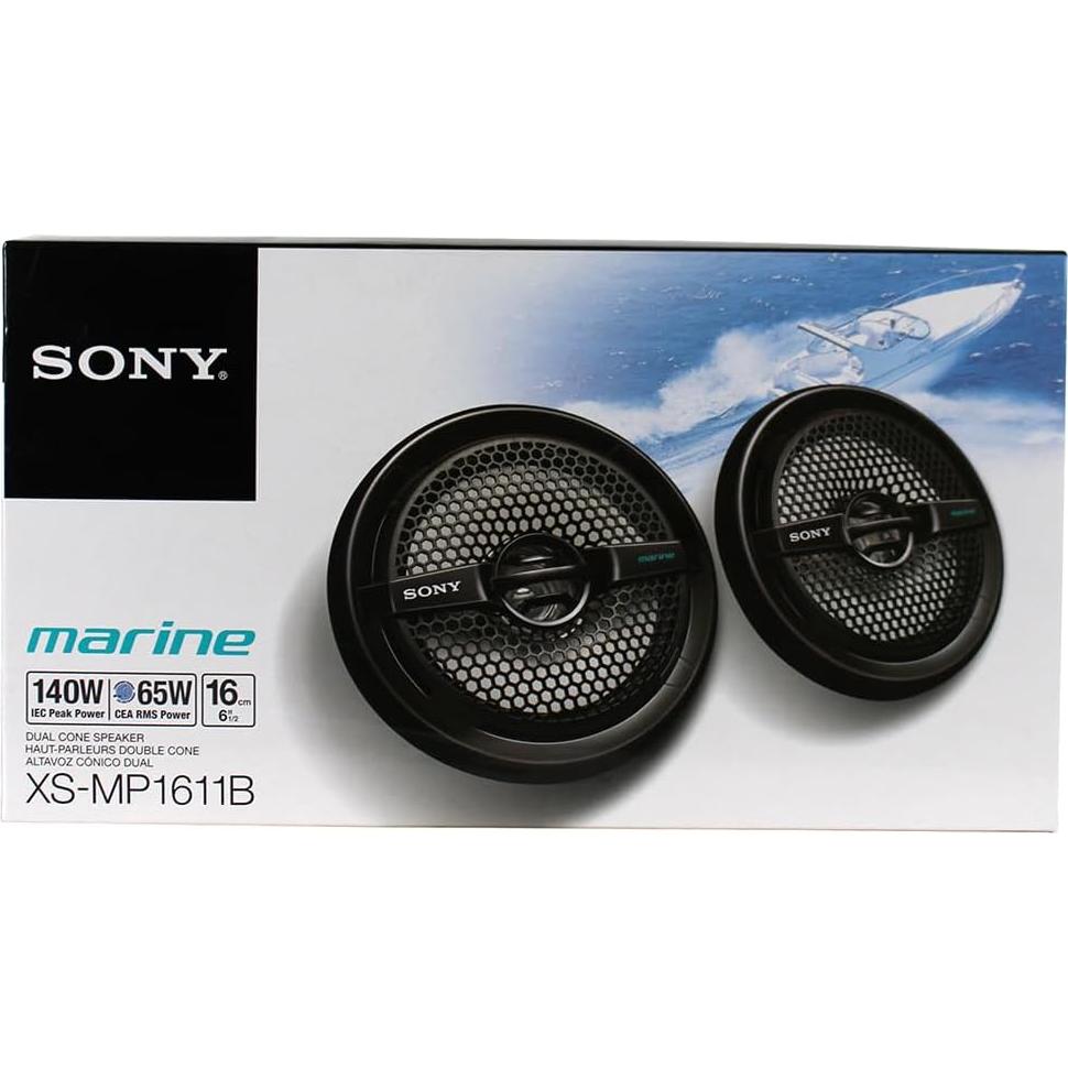 Altavoces Marinos Doble Cono Sony XS-MP1611 6.5" 140W