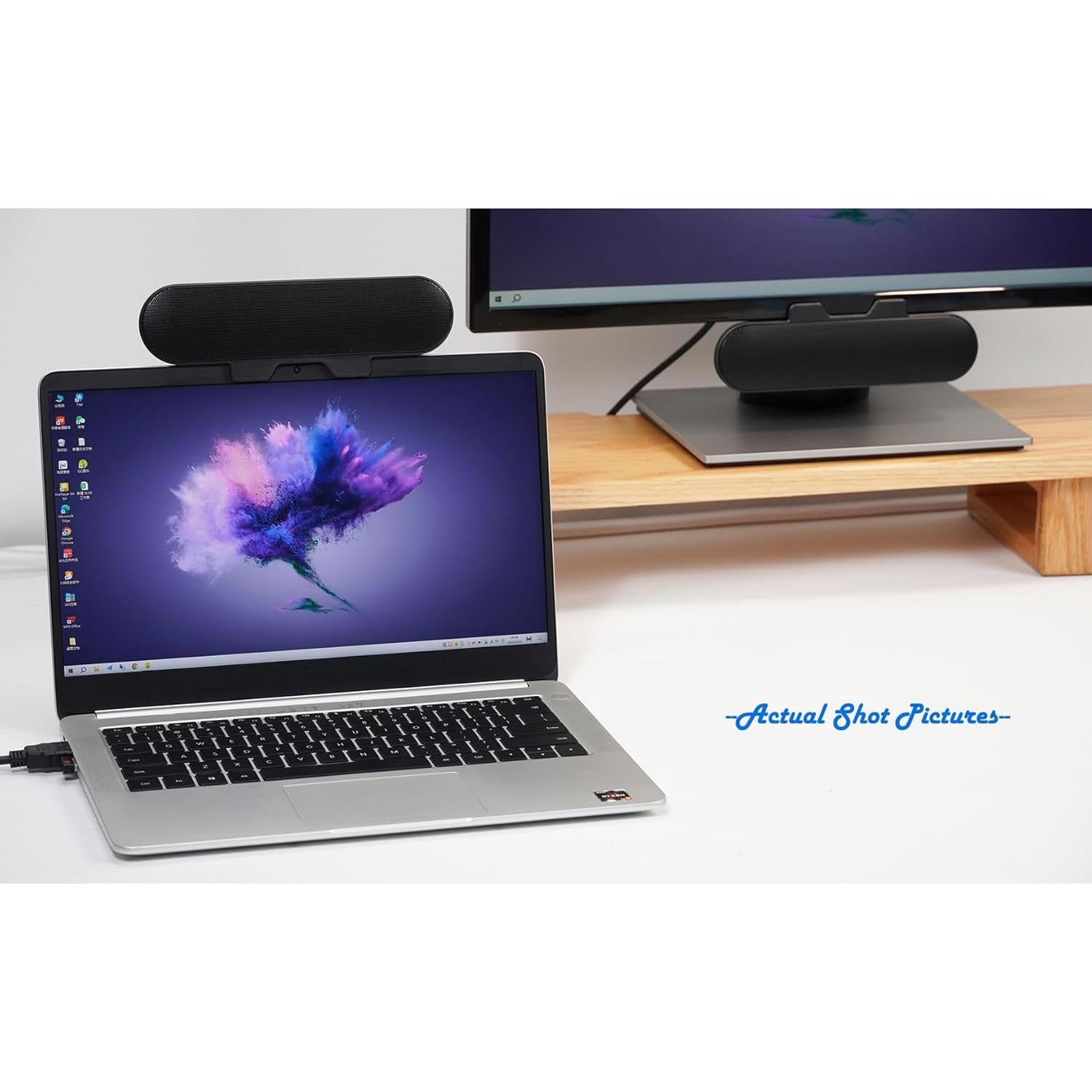 Altavoces de computadora PFTTDD XX119A USB-C 20.32cm