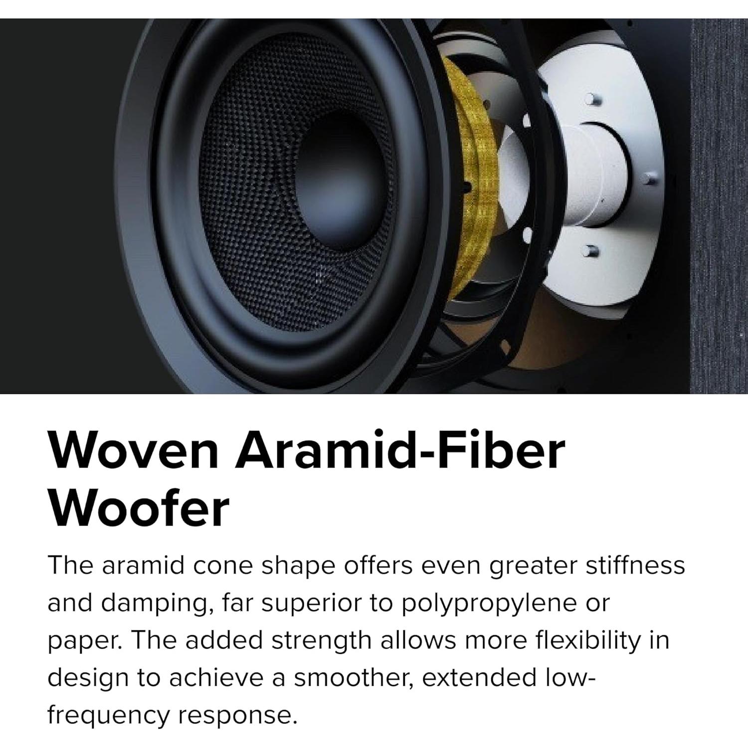 Altavoces de Pared ELAC Debut 3.0 DA43-WN Nogal - 6 Ohm