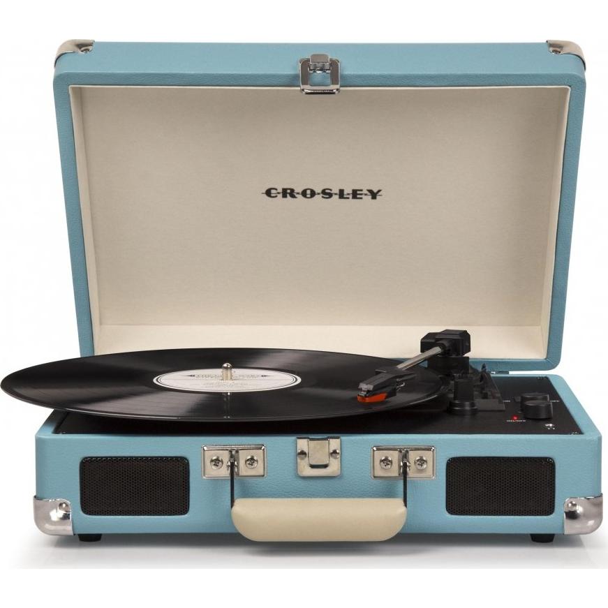Tocadiscos portátil Crosley Cruiser Deluxe Bluetooth 3 velocidades