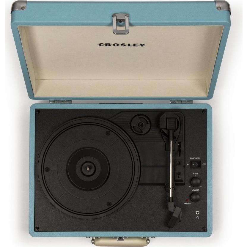 Tocadiscos portátil Crosley Cruiser Deluxe Bluetooth 3 velocidades