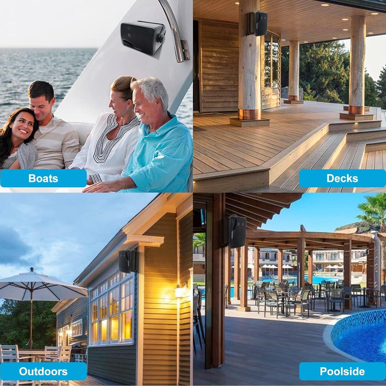 Altavoces Pasivos STUDIOFINIX 3.5" Impermeables 200W