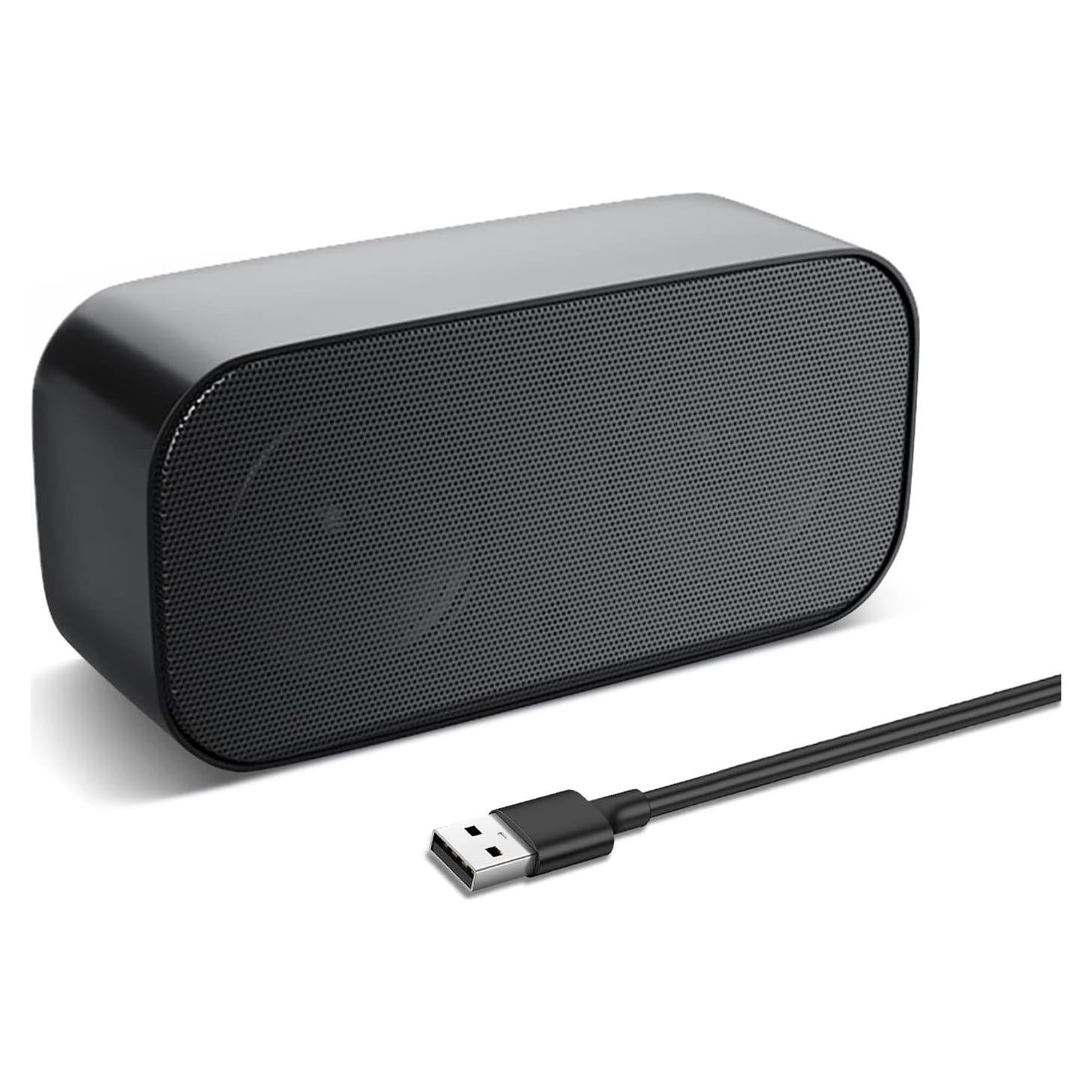 Altavoz USB Multimedia Shuley Portátil 12.2 cm Negro