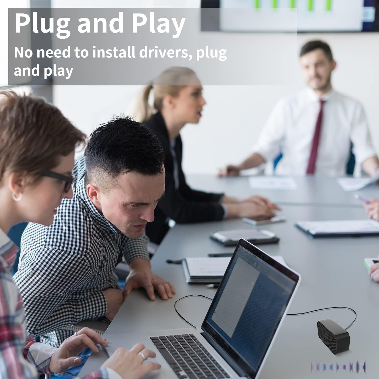 Altavoz USB Multimedia Shuley Portátil 12.2 cm Negro